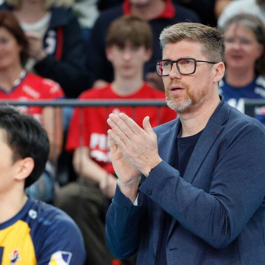 Trainer Stefan Hübner von der SVG Lüneburg