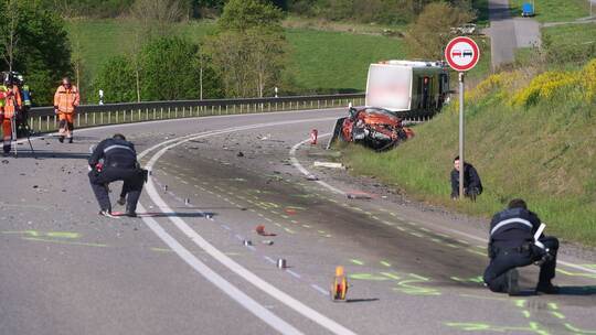 Tödlicher Unfall mit Linienbus
