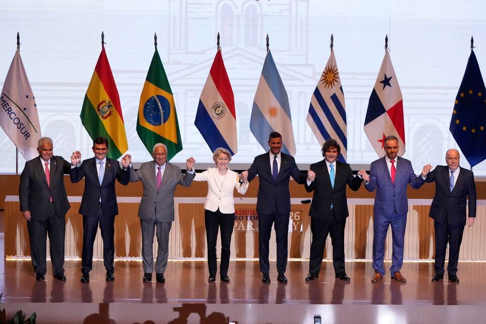 Unterzeichnung des Mercosur-Abkommens