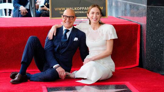 Stern auf «Walk of Fame» für Blunt und Tucci