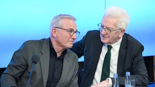 Landespressekonferenz mit Ministerpräsident Kretschmann
