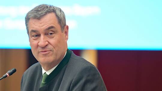 Söder und bayerisches Kabinett in Brüssel