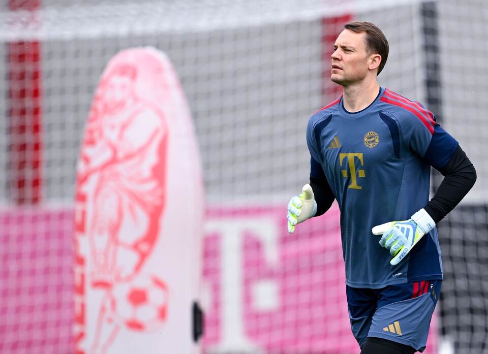 Abschlusstraining FC Bayern