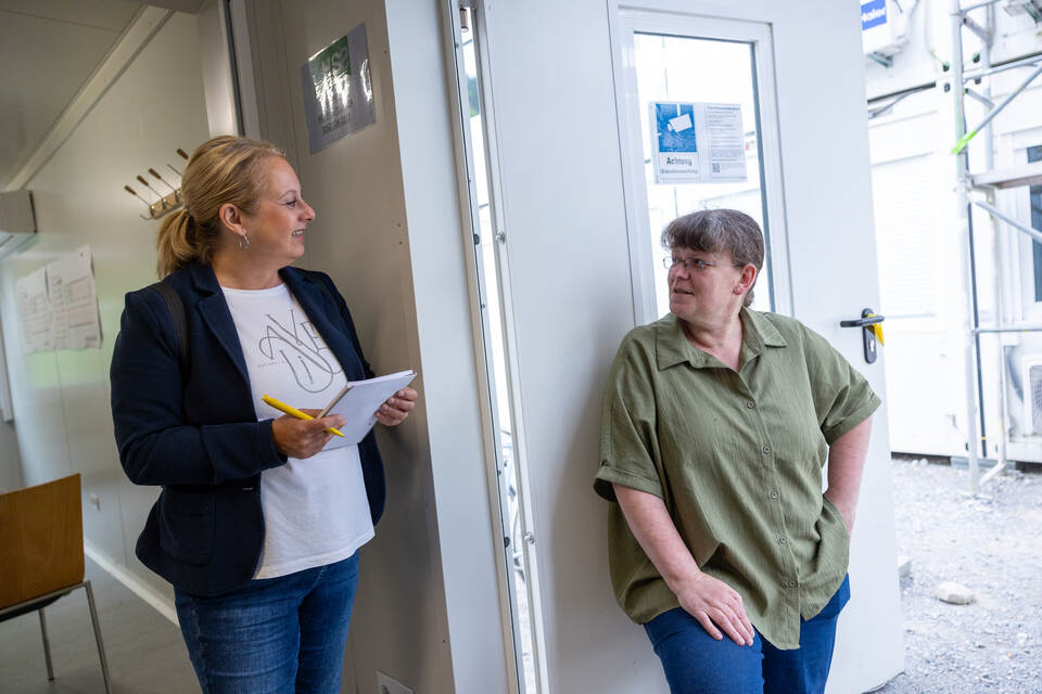 Flüchtlingsunterkunft Calmbach Reportage