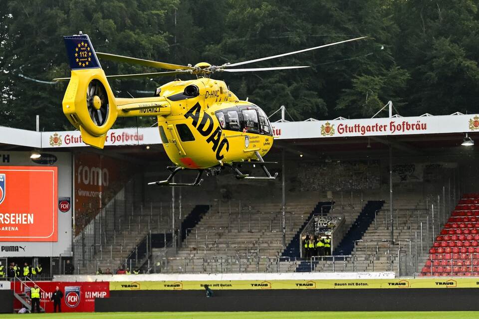 Notfall im Stadion