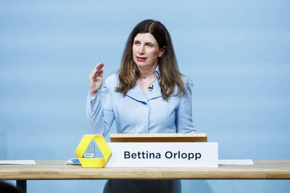 Commerzbank-Chef Bettina Orlopp
