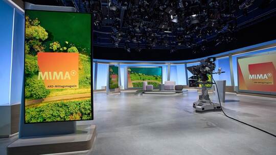 ARD-«Mittagsmagazin» zieht in MDR-Studio ARD-«Mittagsmagazin» zieht in MDR-Studio