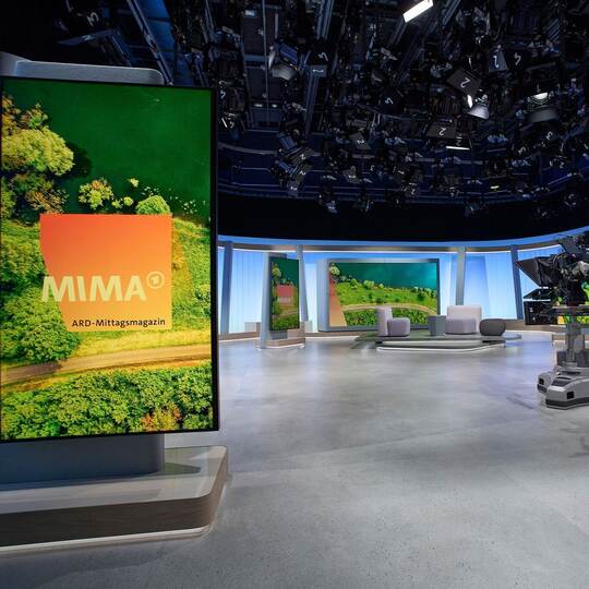 ARD-«Mittagsmagazin» zieht in MDR-Studio ARD-«Mittagsmagazin» zieht in MDR-Studio