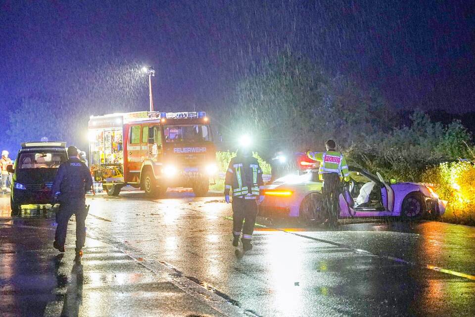 Zwei Tote und zwei Verletzte bei Unfall nahe Freiburg