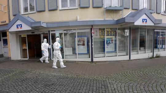 Geiselnahme in einer Bank im rheinland-pfälzischen Sinzig
