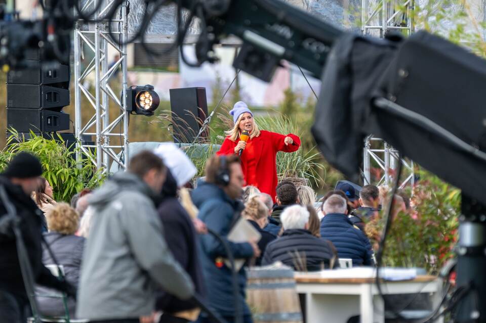 «ZDF-Fernsehgarten» - Andrea Kiewel «ZDF-Fernsehgarten» - Andrea Kiewel