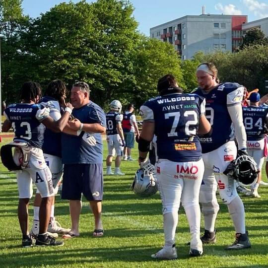 Die Wilddogs lassen schon wieder Aufhorchen. Mit 31:0 fiel der Auswärtssieg gegen die Regensburg Phönix eindrucksvoll aus. Foto: