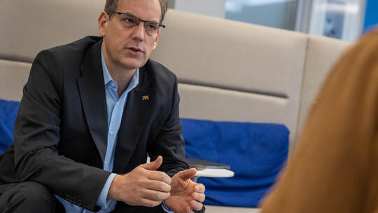 Redaktionsgespräch Erik Schweickert