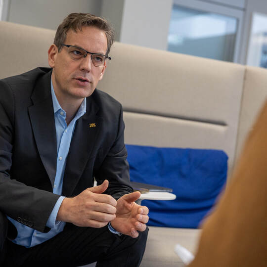 Redaktionsgespräch Erik Schweickert