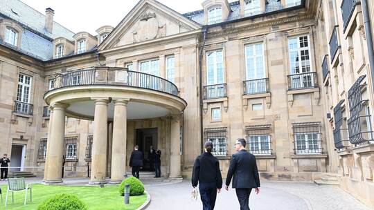 Cem Özdemir in Villa Reitzenstein