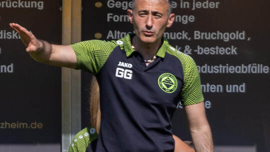 Trainer Gökhan Gökce hat für die Partie der GU-Türksicher SV Pforzheim gegen den den FV Heddesheim nicht alle Spieler zur Verfüg