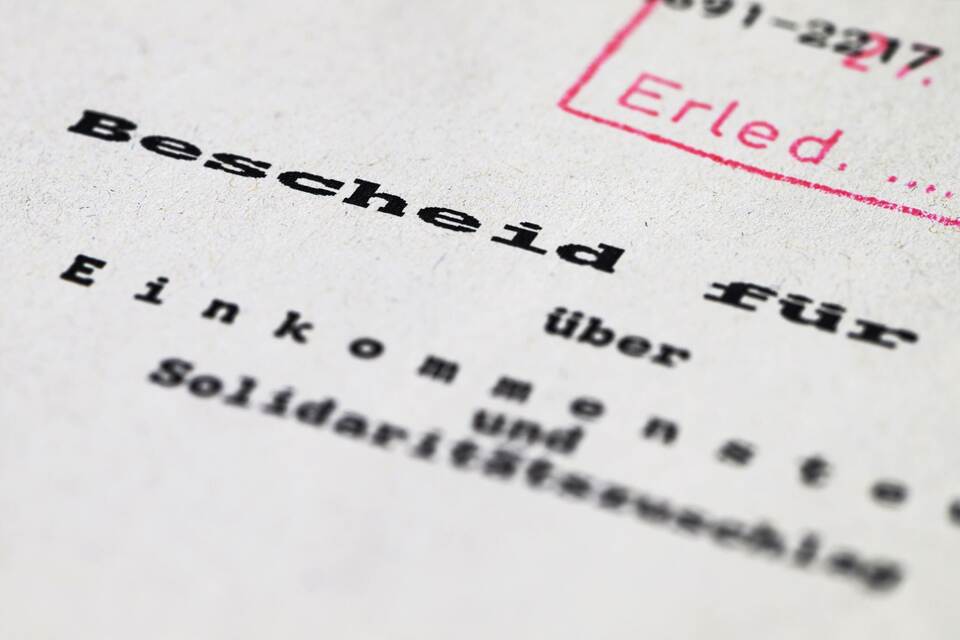 Steuerbescheid