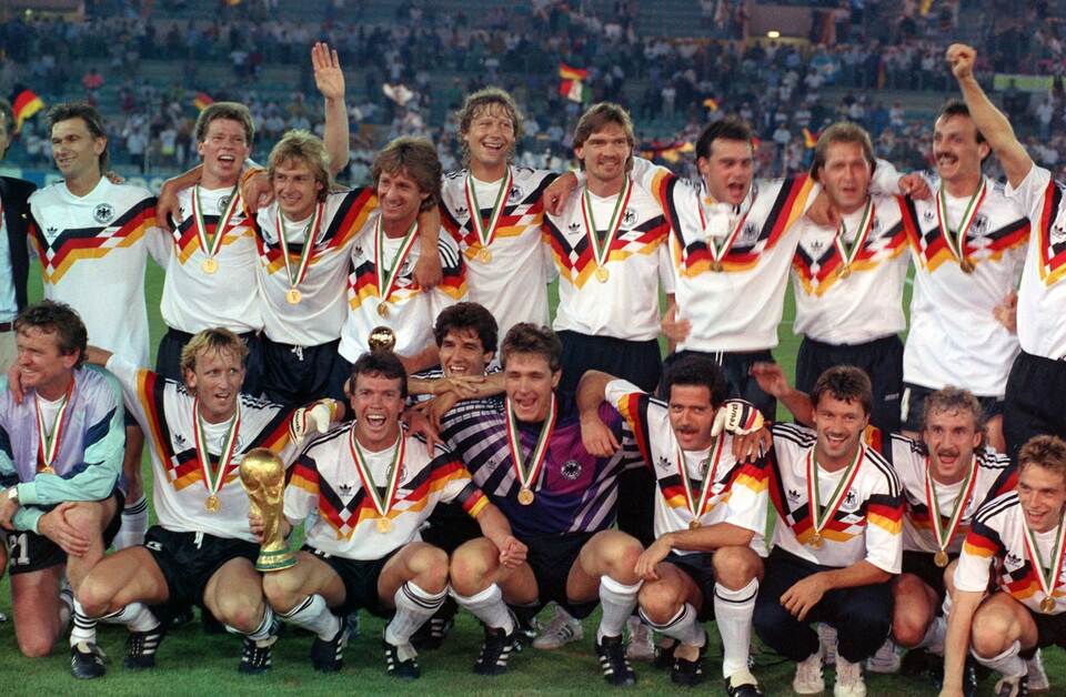 Das Weltmeisterteam von 1990 Das Weltmeisterteam von 1990