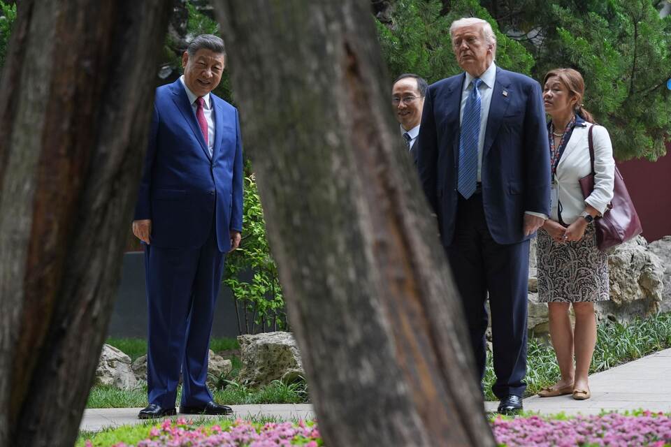 US-Präsident Trump in China