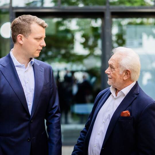 Henning Höne und Wolfgang Kubicki