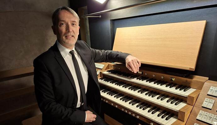 Organist der Notre-Dame-Kathedrale in Paris begeistert in Pforzheim