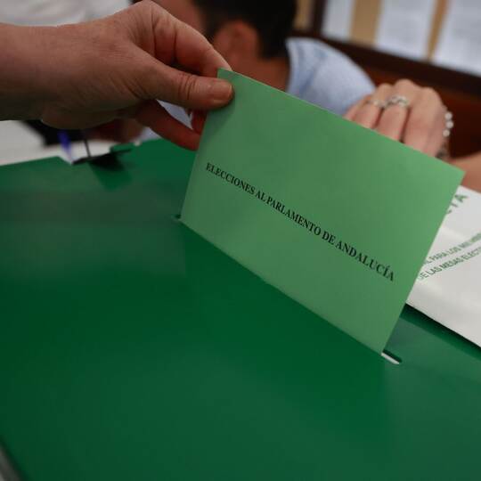 Wahl zum Regionalparlament Andalusiens