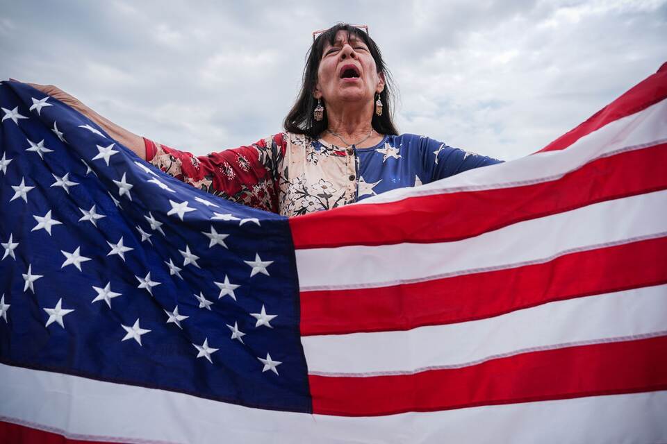 Gebetsveranstaltung konservativer Christen zu 250 Jahre USA Gebetsveranstaltung konservativer Christen zu 250 Jahre USA
