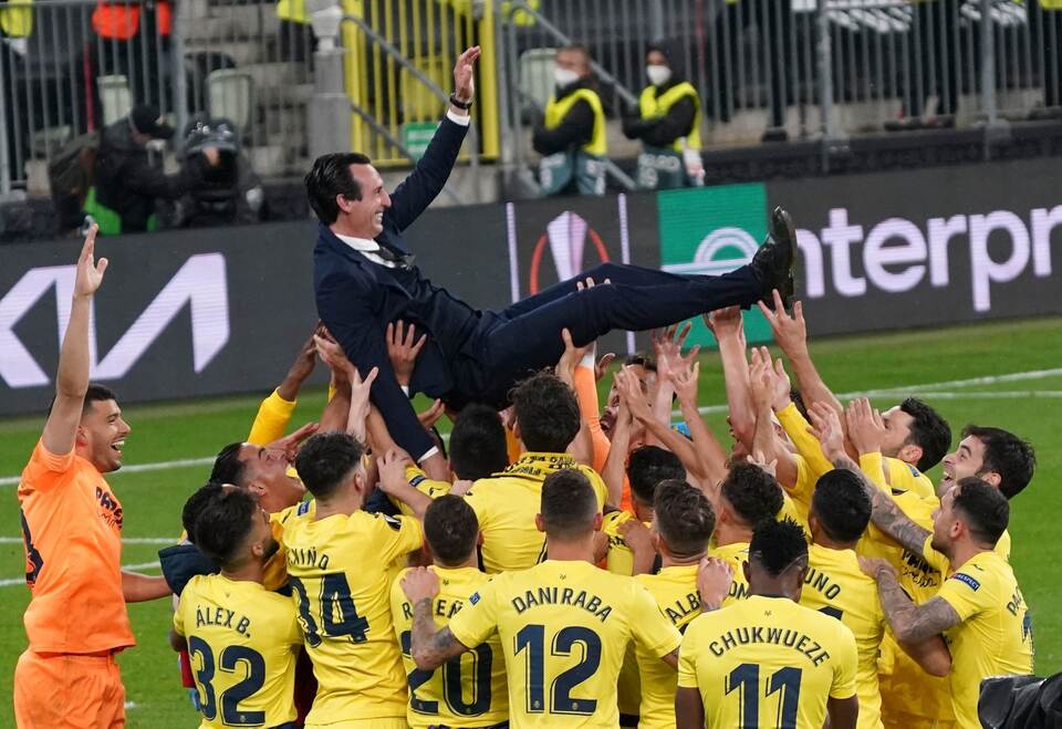 Unai Emery als Trainer von Villarreal Unai Emery als Trainer von Villarreal
