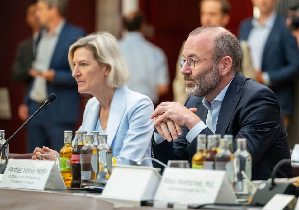 Angelika Niebler und Manfred Weber Angelika Niebler und Manfred Weber