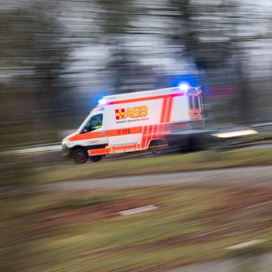 Rettungswagen im Einsatz