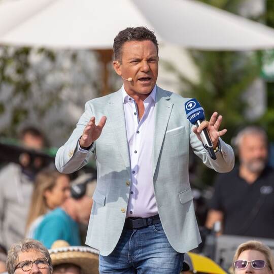 ARD-Sendung "immer wieder sonntags" mit Stefan Mross