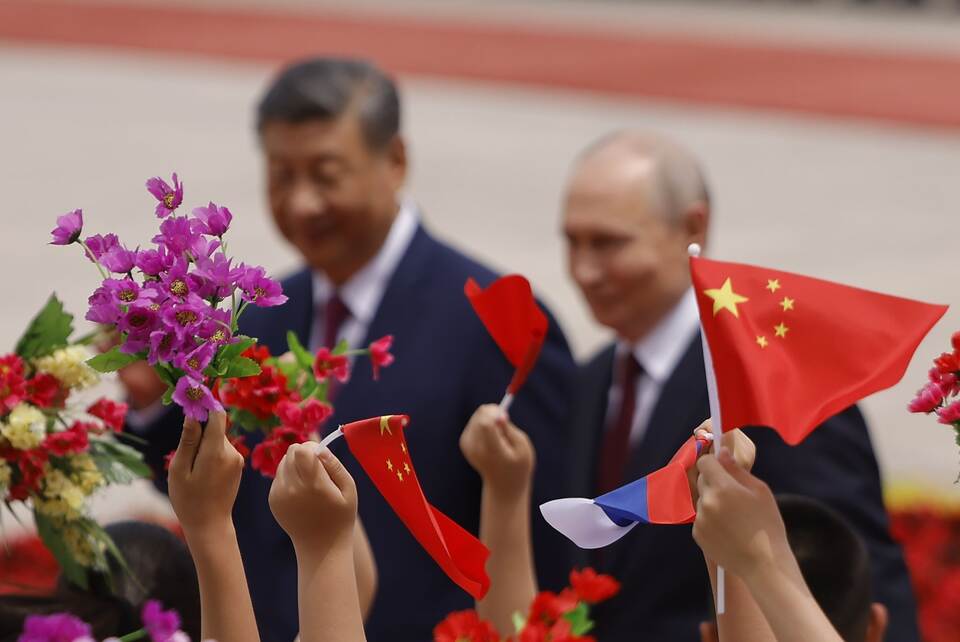 Russlands Präsident Putin in Peking Russlands Präsident Putin in Peking