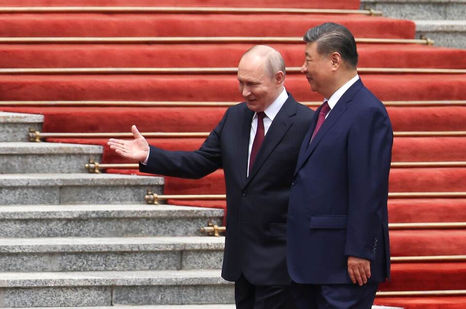 Russlands Präsident Putin in Peking Russlands Präsident Putin in Peking