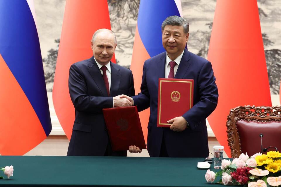 Russlands Präsident Putin in Peking Russlands Präsident Putin in Peking