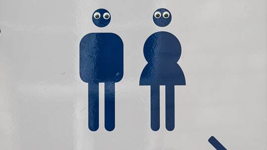 Toilettenschild Toilettenschild