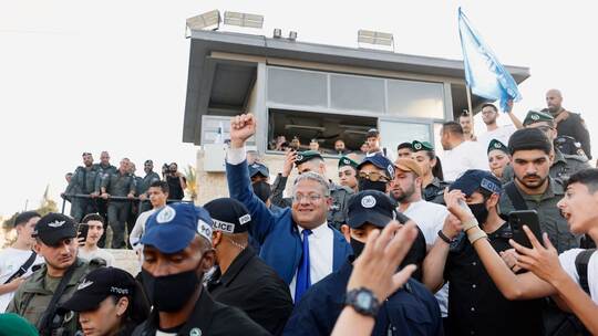 Israels Polizeiminister Ben-Gvir in der Altstadt von Jerusalem
