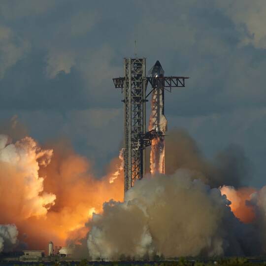 Das Starship der Raumfahrtfirma SpaceX