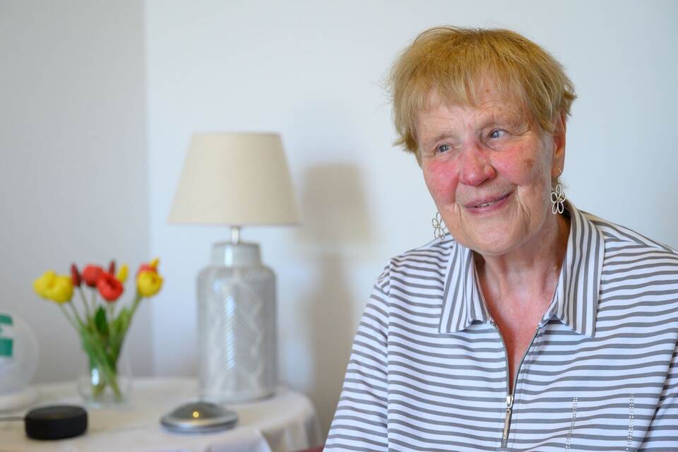 Blinde Patientin Renate S. Blinde Patientin Renate S.