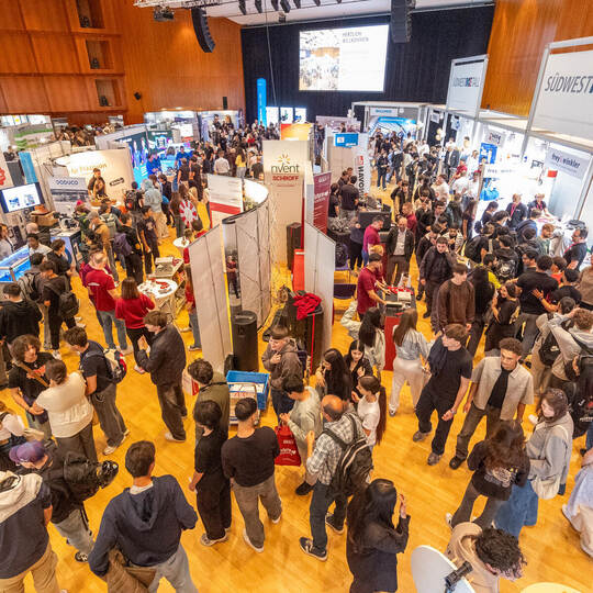 Es wuselt wieder: Die größte Ausbildungs- und Studienmesse der Region, die „Berufe aktuell“ zieht auch in diesem Jahr wieder die