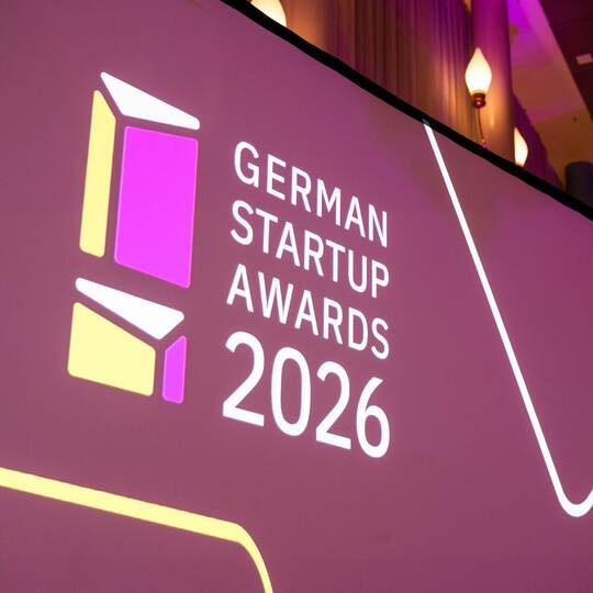 Preisverleihung German Startup Awards 2026