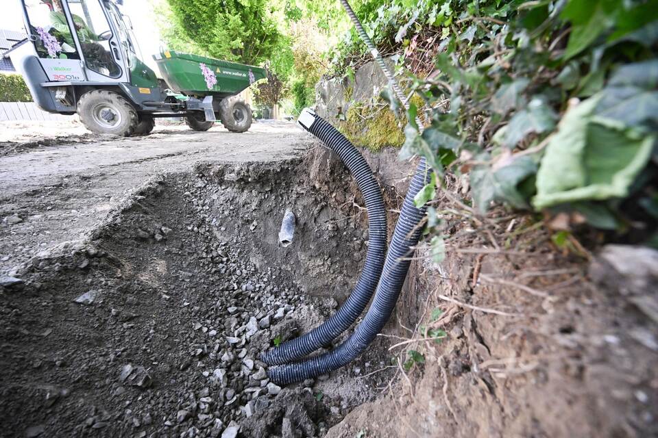 Bauarbeiten im Garten Bauarbeiten im Garten