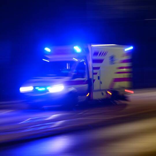 Rettungswagen im Einsatz