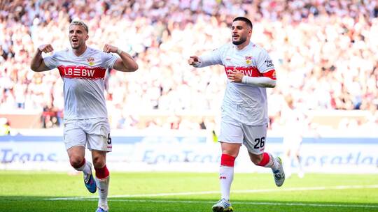 Deniz Undav (r) und Ermedin Demirovic Deniz Undav (r) und Ermedin Demirovic
