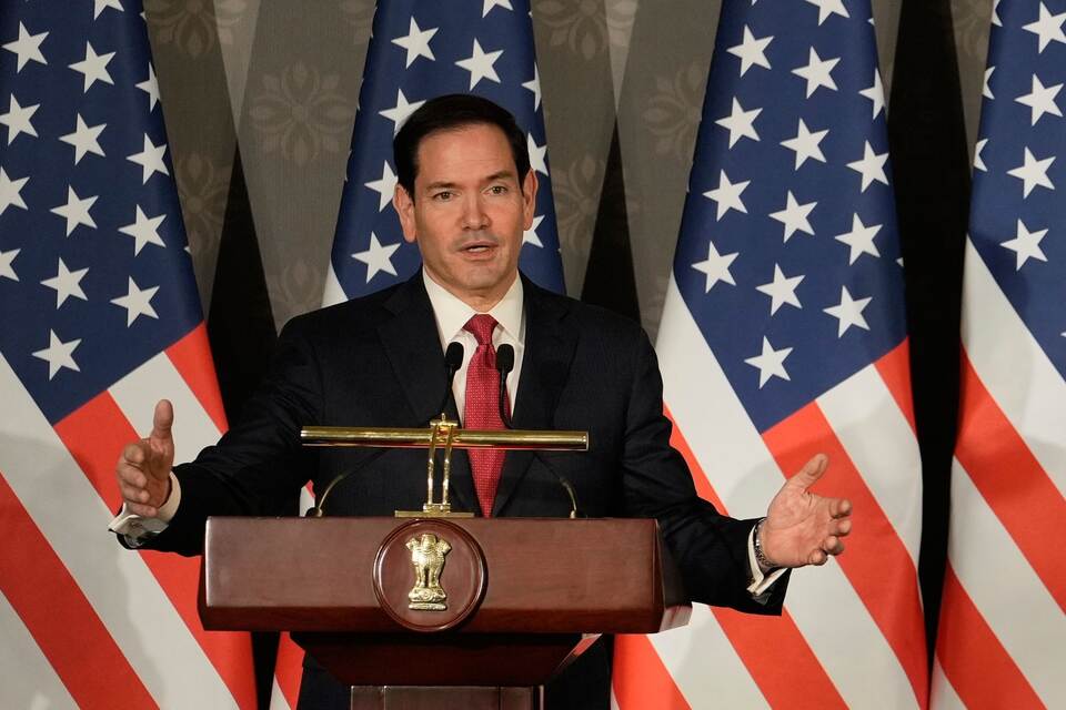 US-Außenminister Rubio in Indien US-Außenminister Rubio in Indien