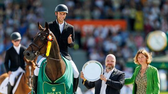 Internationales Springturnier Tschio in Aachen