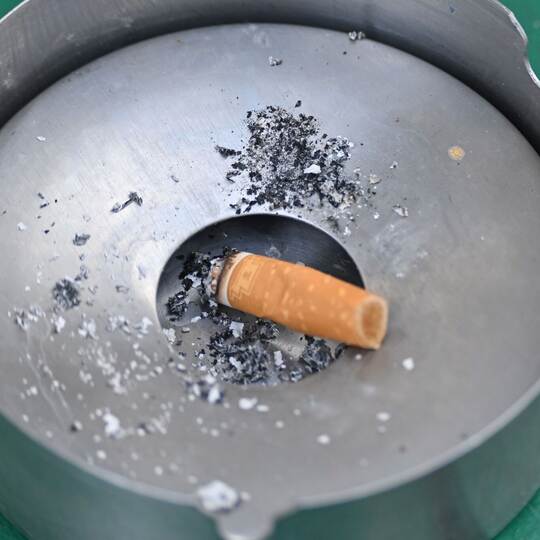 Rauchen im Freien