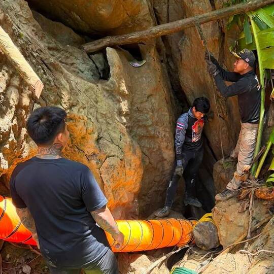 Höhlenunglück in Laos