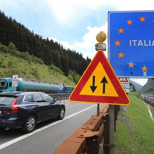 Grenze zu Italien