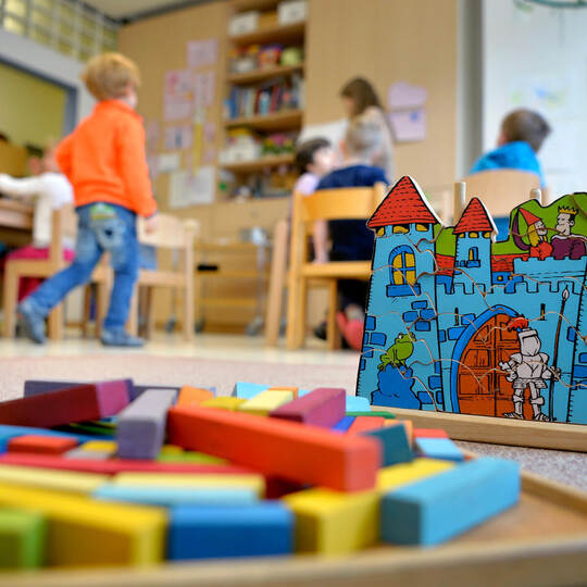 Spielzeug in einer Kita