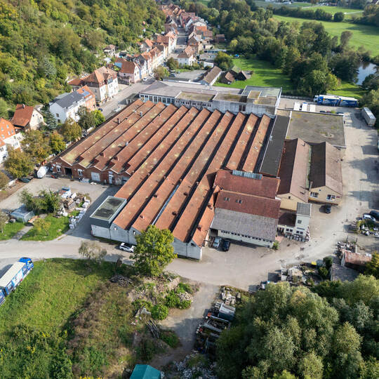 Auf dem Wendler-Areal in Lomersheim soll ein Netto-Markt entstehen. Gegen den geplanten Abriss der alten Weberei läuft inzwische Lomersheim Industriegelände Mühlackerstraße